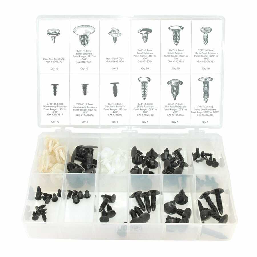 Retainer Kit-GM Body- 90 Piec