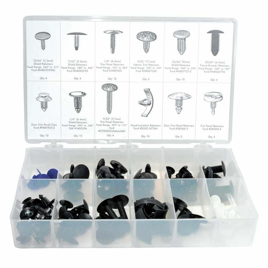 Retainer Kit-Ford Body- 82 Pc