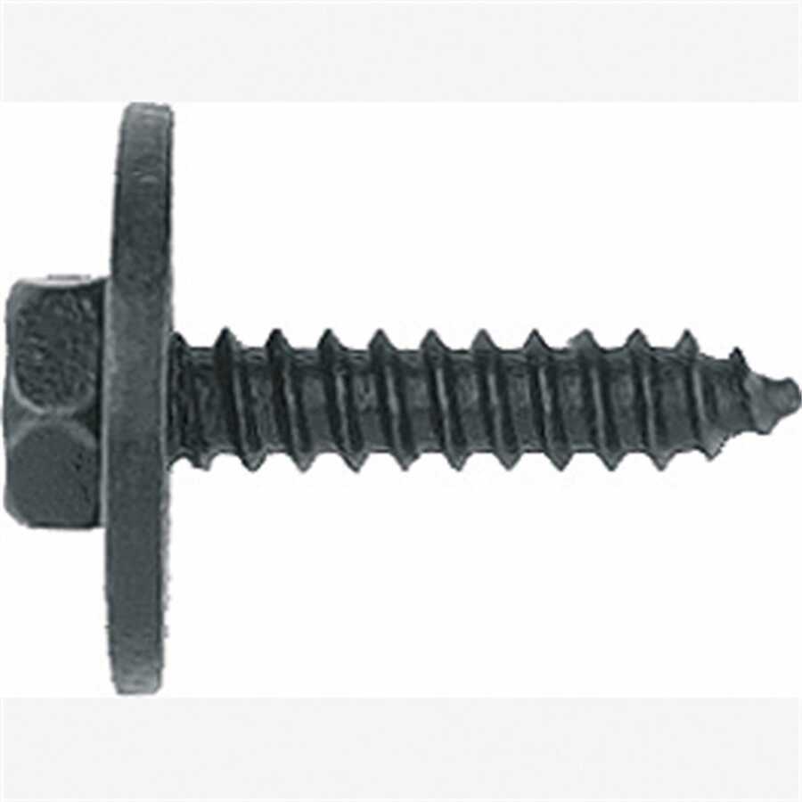 Sheet Metal Screws Black 17mm