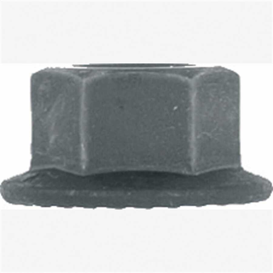 Metric Hex Flange Nut Blk 19mm