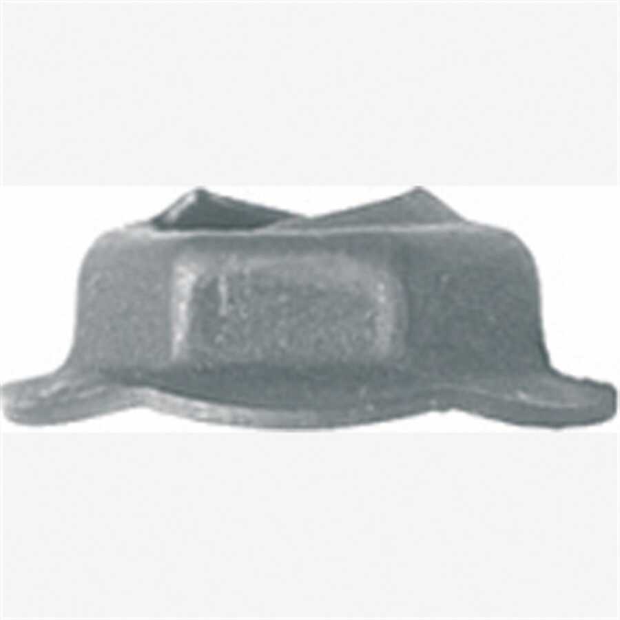 Thrd Cut Nuts 15mm Flange Zinc