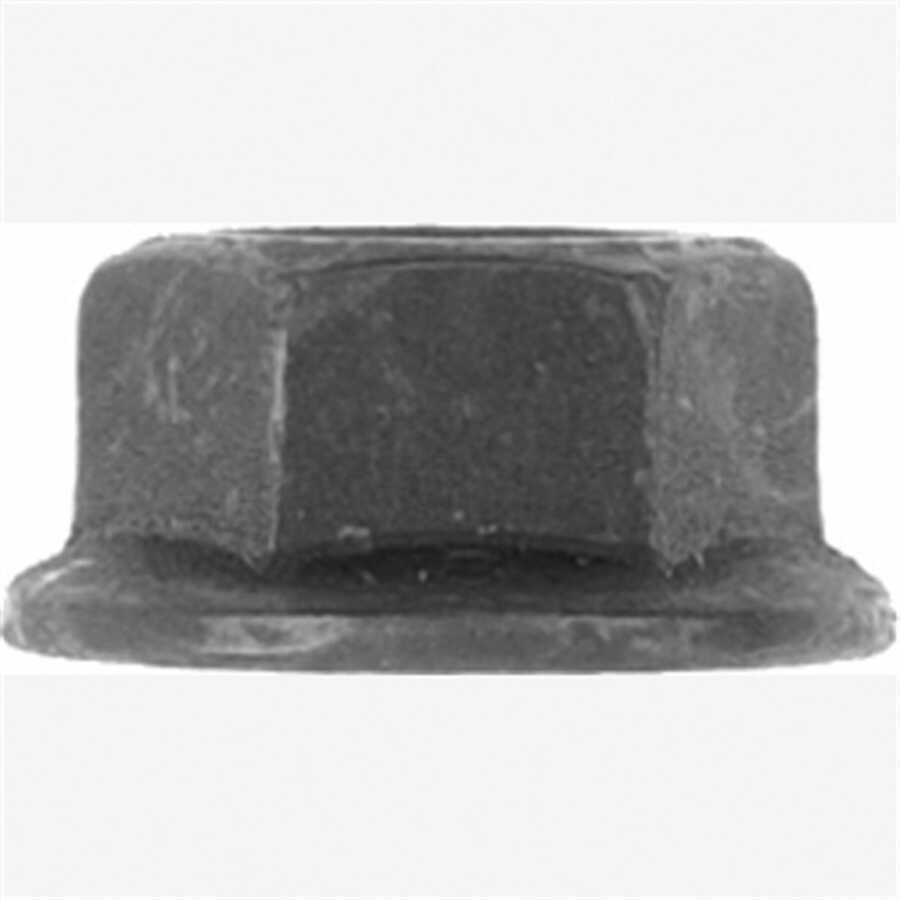 Metric Hex Flange Nut Blk 21mm