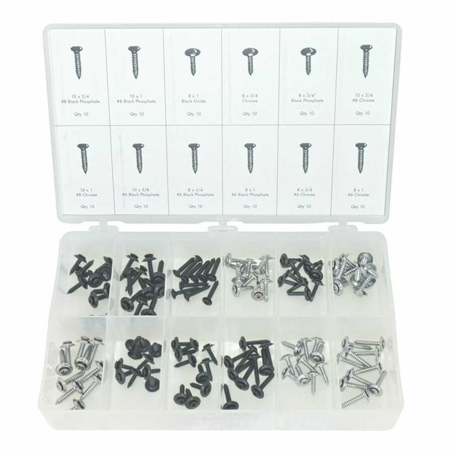 Sems Screw Kit- 120 Piece