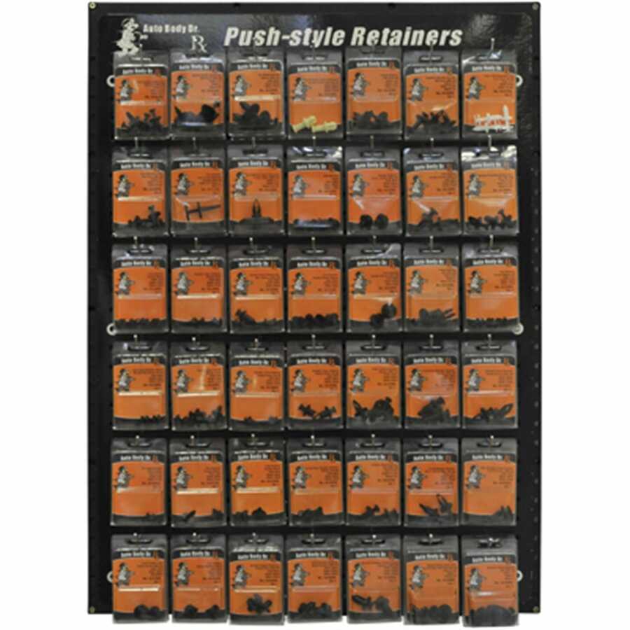 Push Retainers Display