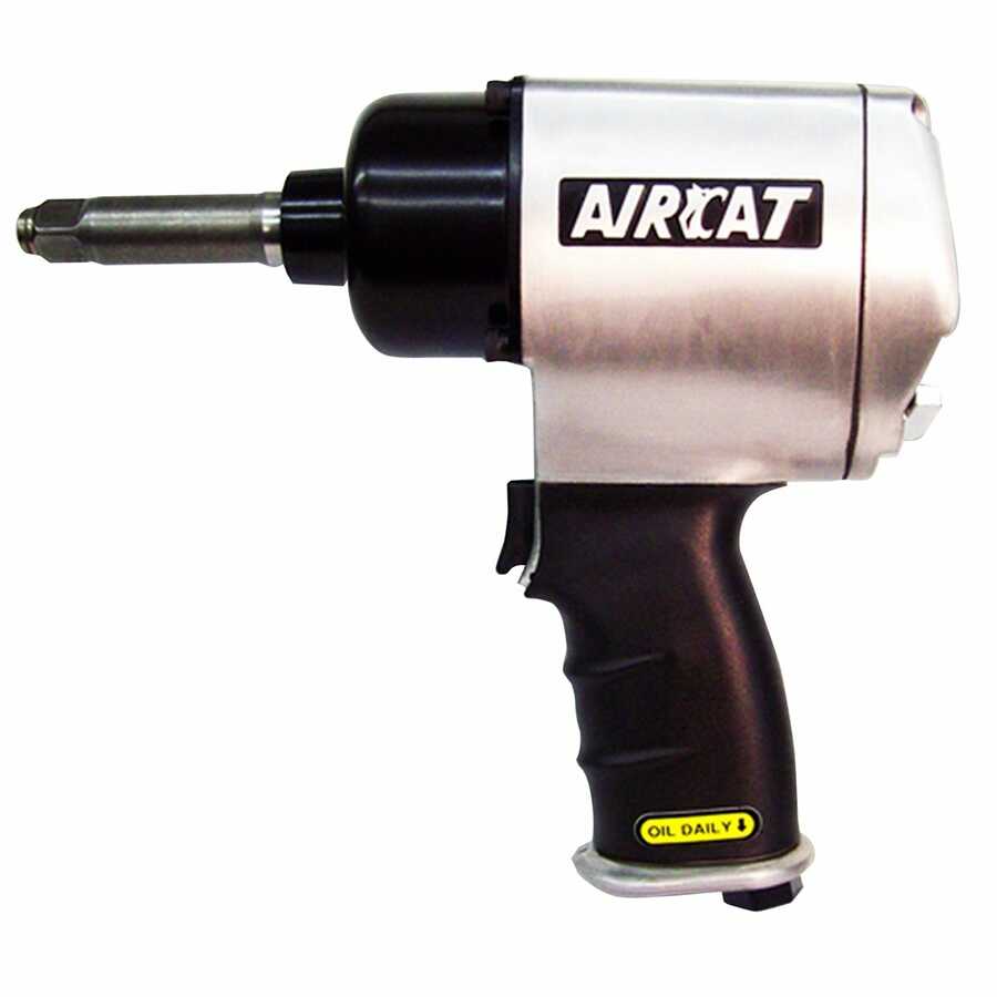 1/2" Aluminum Air Impact Wrench w Extended 2" Anvil