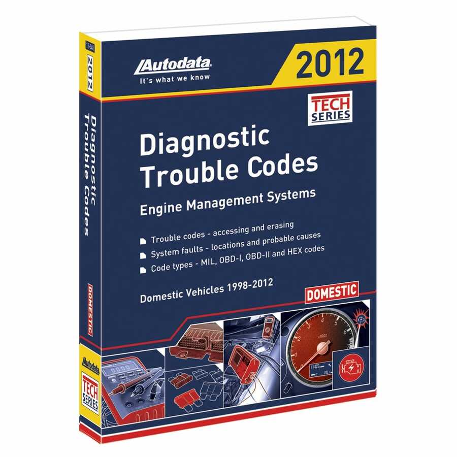 2012 Diagnostic Trouble Codes Manual Domestic 1998-2012