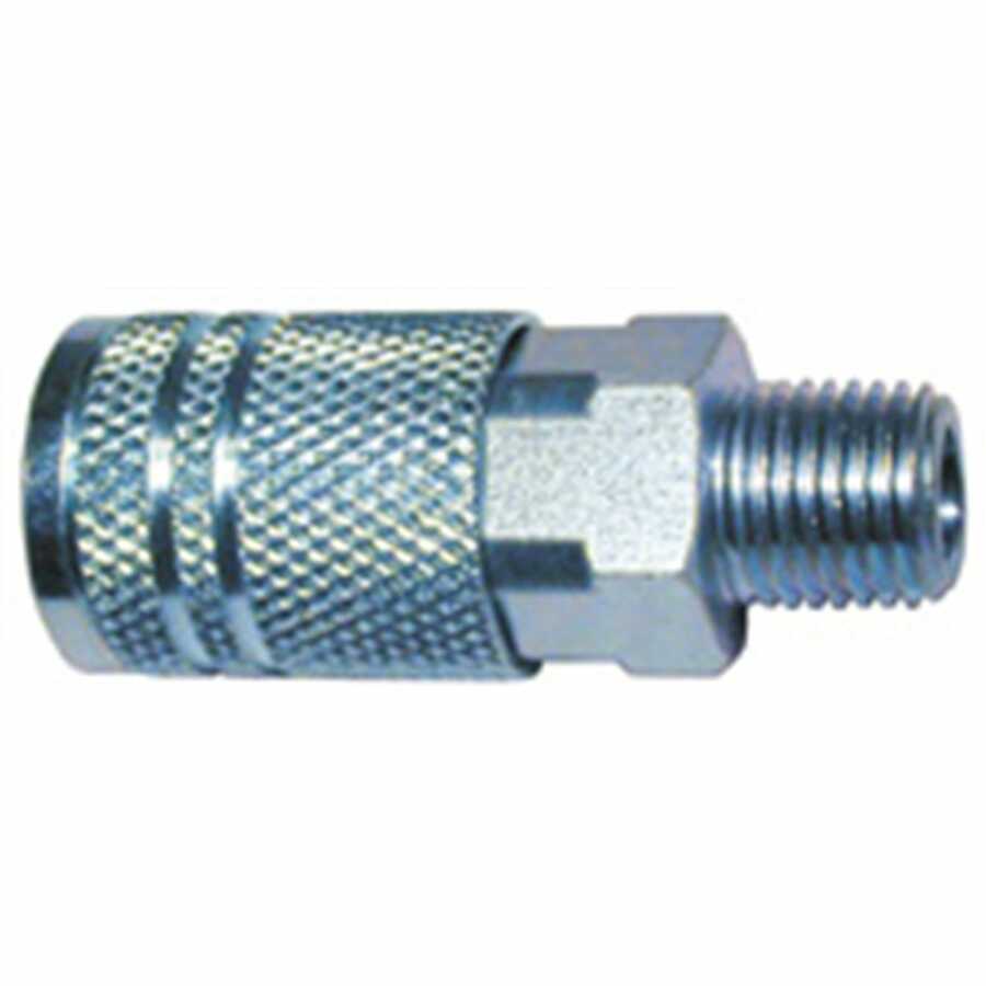 Male Thread Industrial Interchange Coupler Type D 1/4 Inch NPT