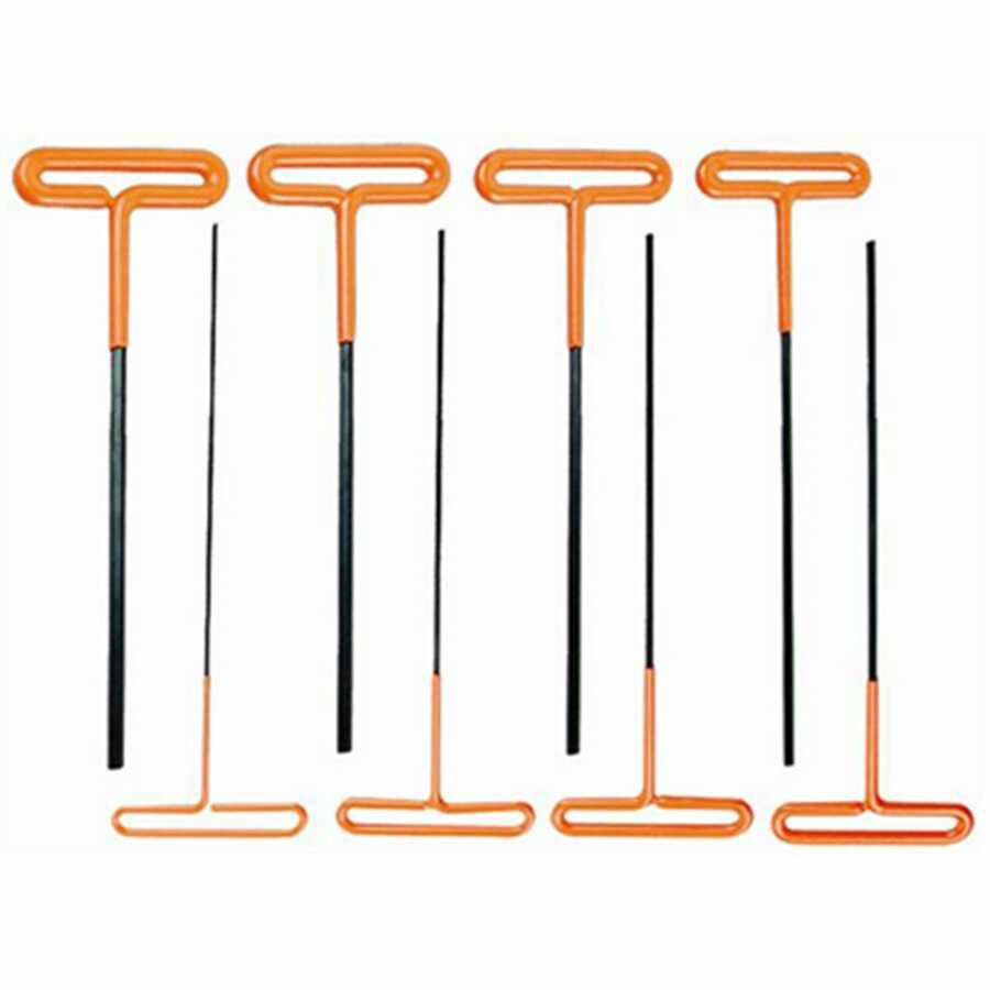 8pc T-Bar Hex Key Set