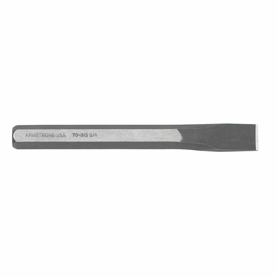 Cold Chisel Standard Length 1/4 T x 1/4 H x 5 Inch L