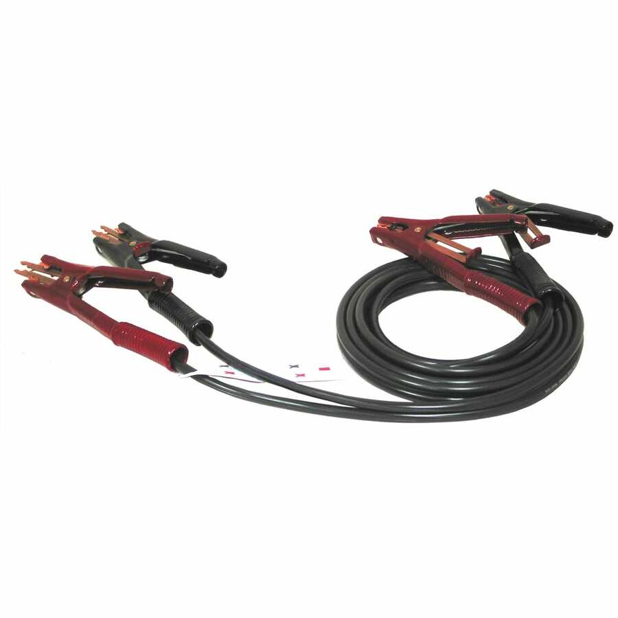 Battery Booster Jumper Cables - 12Ft 500 Amp Clamps