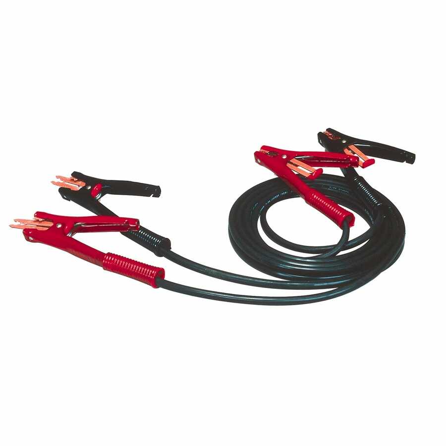 Battery Booster Jumper Cables - 15ft 500 Amp Clamps