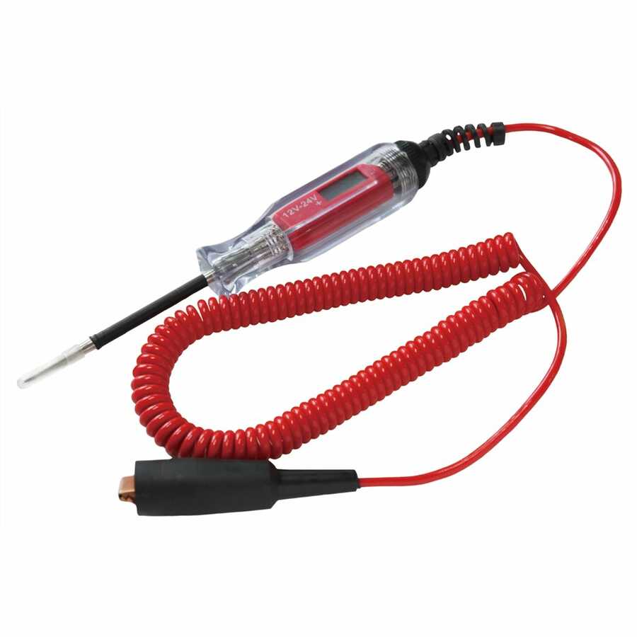 Digital LCD 12-24V Circuit Tester