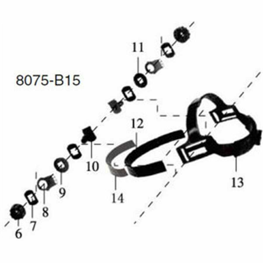 Replacement Headband Assembly for 8075 Welding Helmet