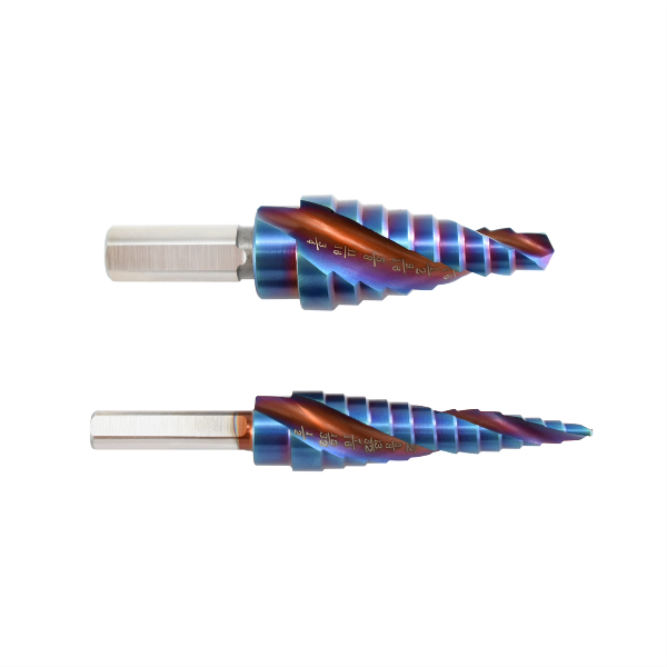 Blue Steel 2pc Max-Duty Step Drill Set