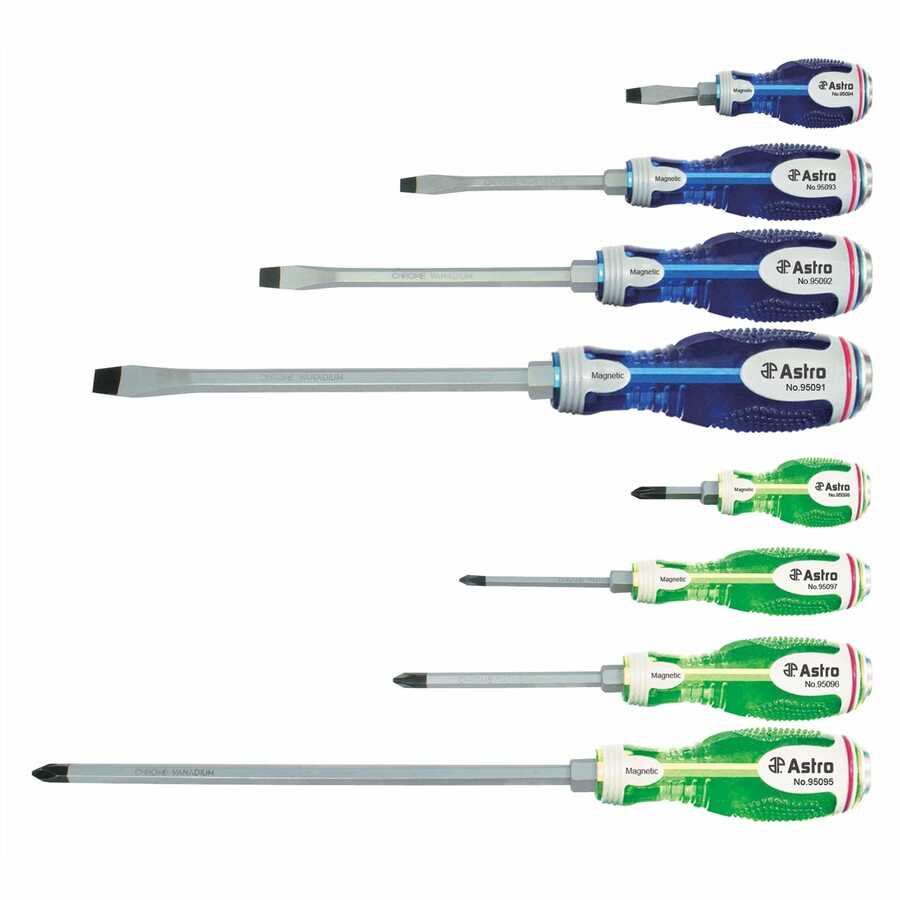 Go Through Screwdriver Set 8 Pc