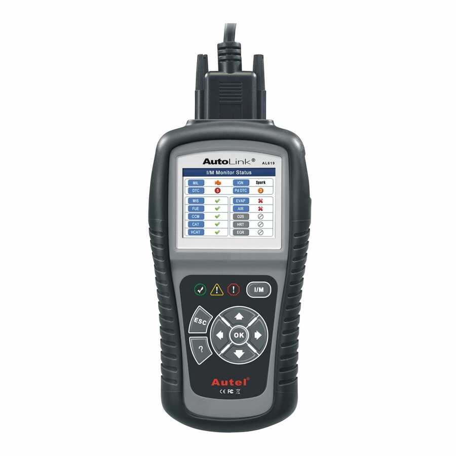 OBDII/CAN Scan tool with ABS and SRS