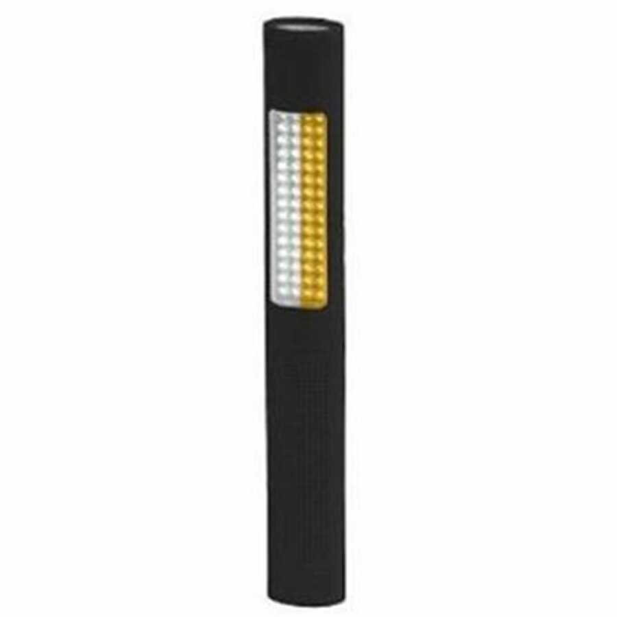 White & Amber 2-in-1 Flashlight / Safety Light