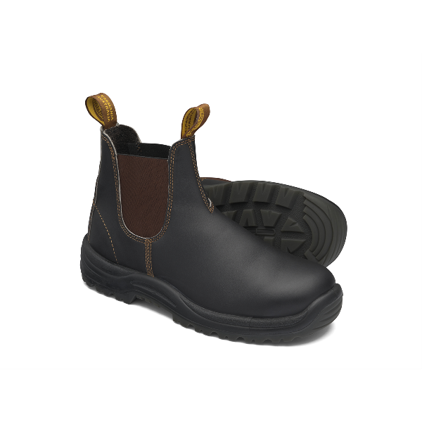 Blundstone Blundstone 172 Steel Toe Elastic Side Slip-On Boots, Kick ...