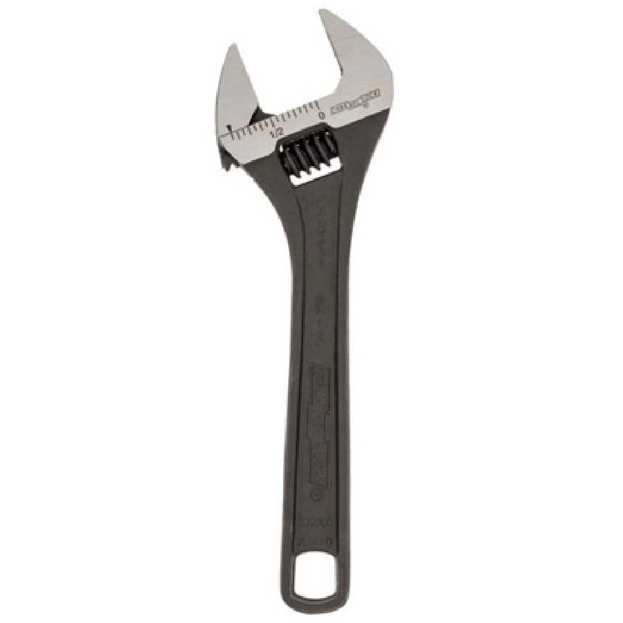 WRENCH ADJUSTABLE 6" BLACK PHOS