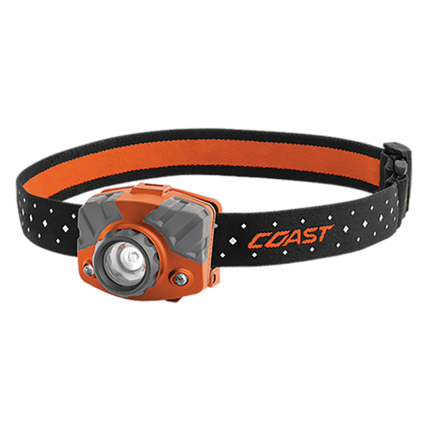 FL75R Rechargeabl Headlamp orange body in gift box