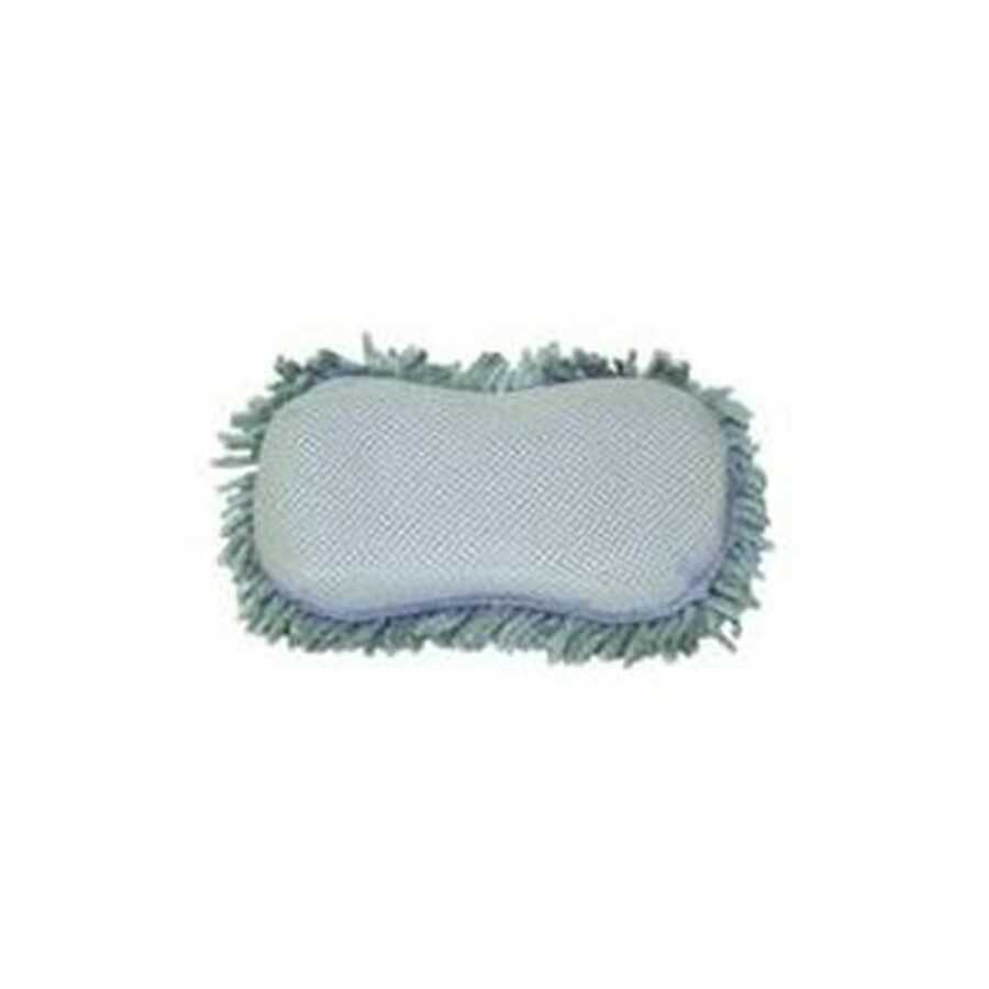 Long Chenille Microfiber 2 in 1 Sponge & Scrub