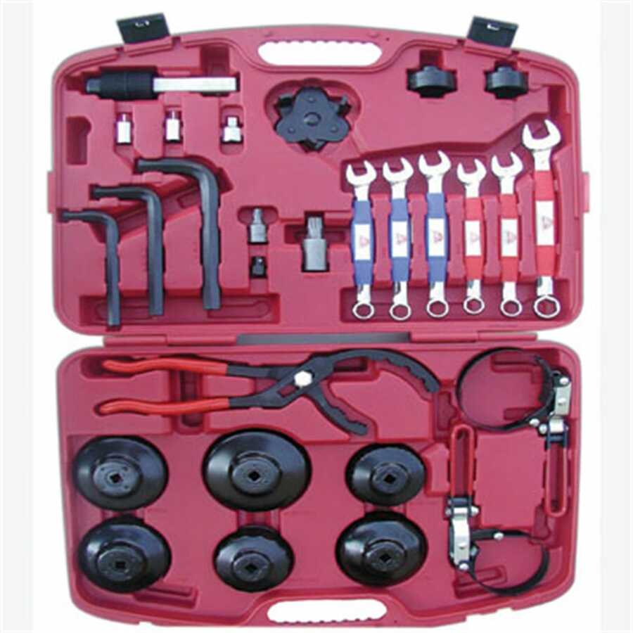 33 Piece Professional Mechanics Lube Service Kit