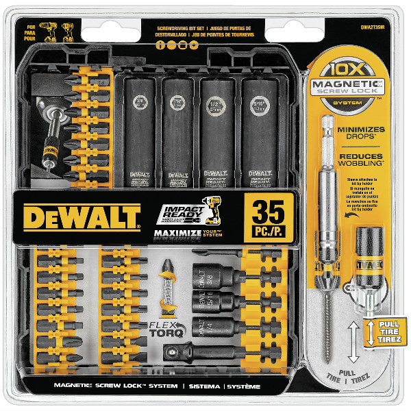 35PC IMPACT SCREWDRIVING SET