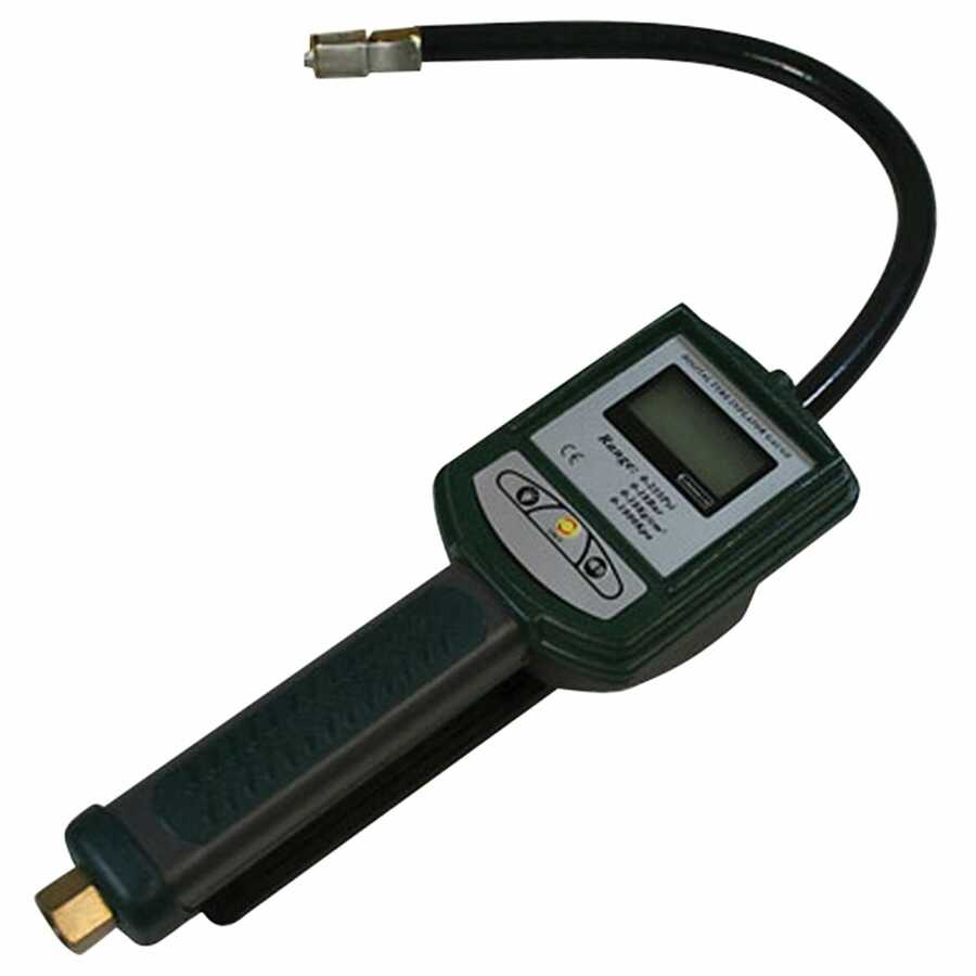 Digital Air Inflator With Gauge & Flexible Line