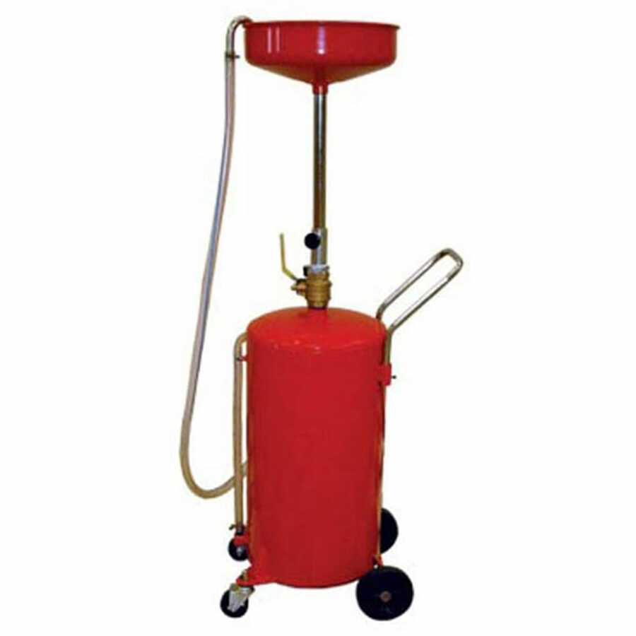 18 Gallon Steel Pressurized Oil Drain