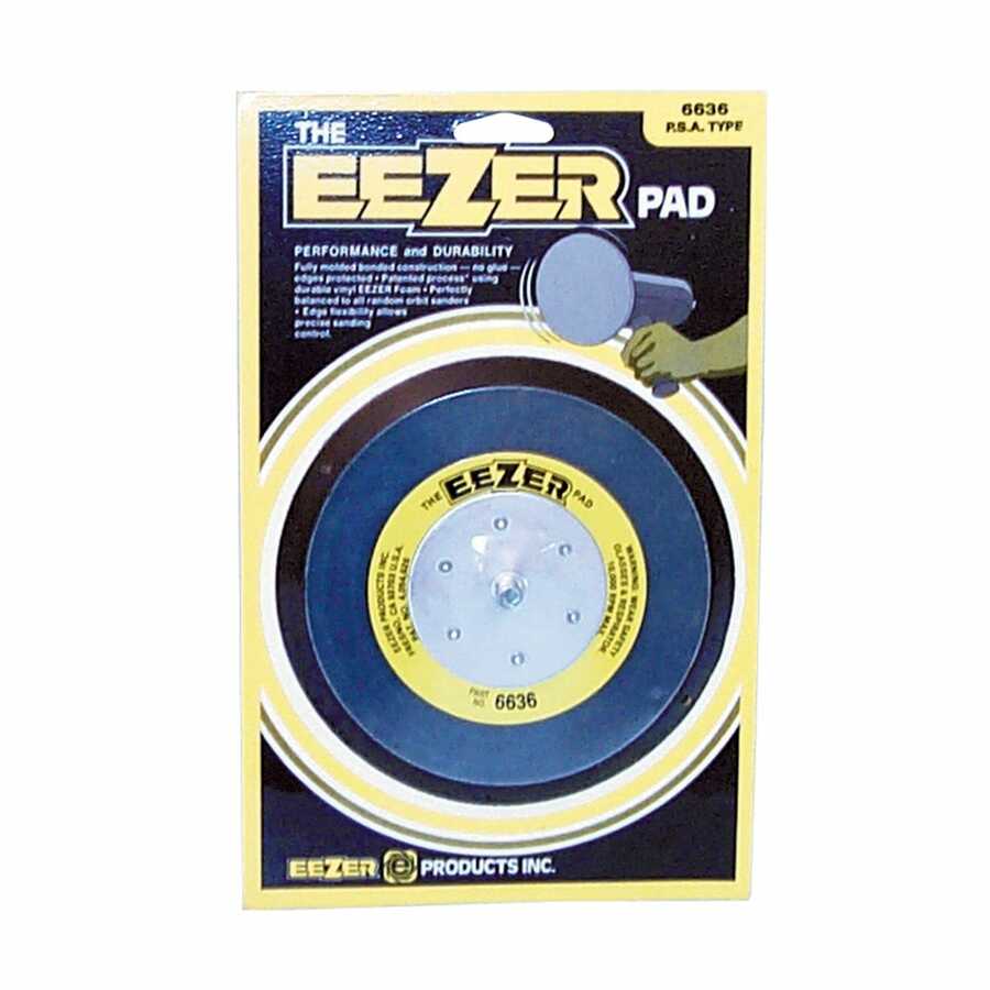 6 Inch Round Sanding Pads Epoxy Fiberglass, Velcro, 1 Inch Thi