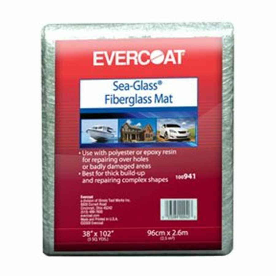 Sea-Glass Fiberglass Mat - 8 Sq Ft