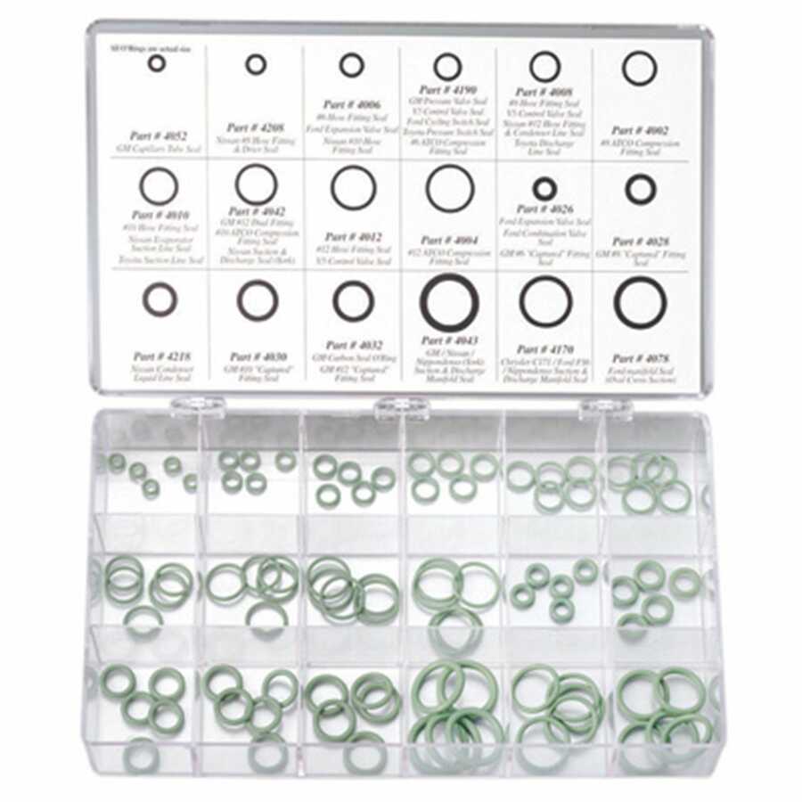 O Ring Assortment - 90-Pc