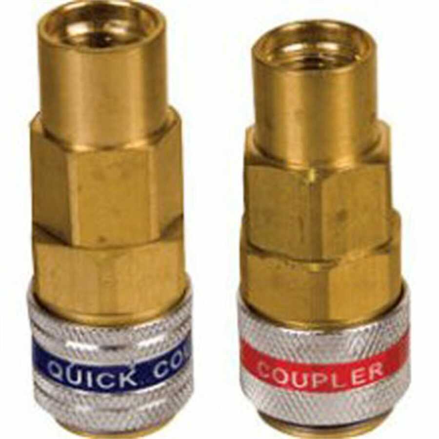 R134a Quick Coupler Set, Str