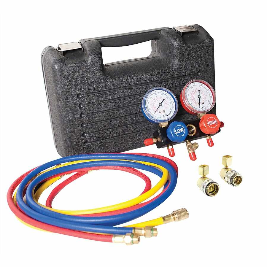 Aluminum Manifold Gauge Set IN