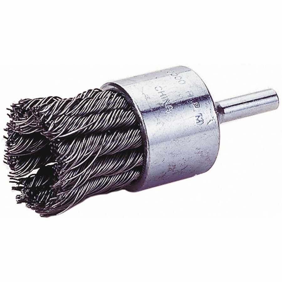 END BRUSH 1-1/8" KNOTTED