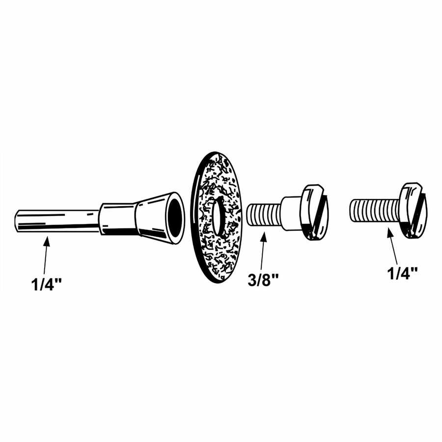 MANDREL SET - 1/4" & 3/8"ARBOR