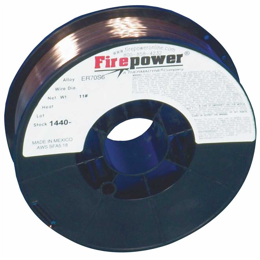 ER70S-6 Mild Steel Welding Wire 11lb Spool (.030")