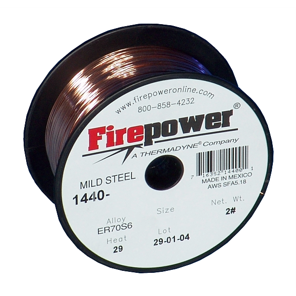 ER70S-6 Mild Steel Welding Wire 2lb Spool (.035")