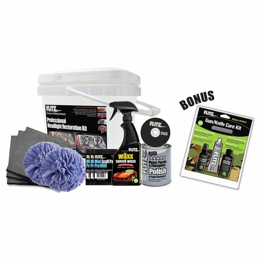 Professional Headlight Restoration Kit PROMO