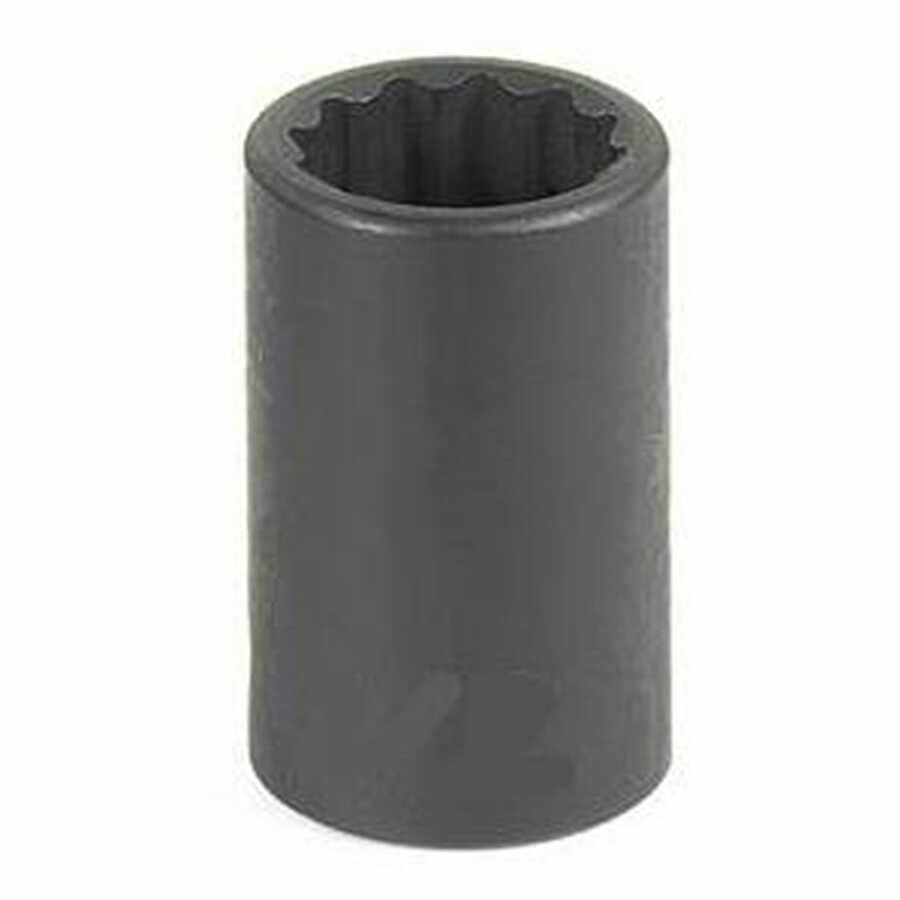 3/8 Inch 12 Point Standard Impact Socket 1 Inch