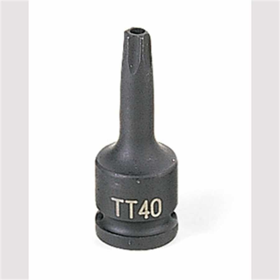 3/8 Inch TT40 Tamper Proof Star Driver