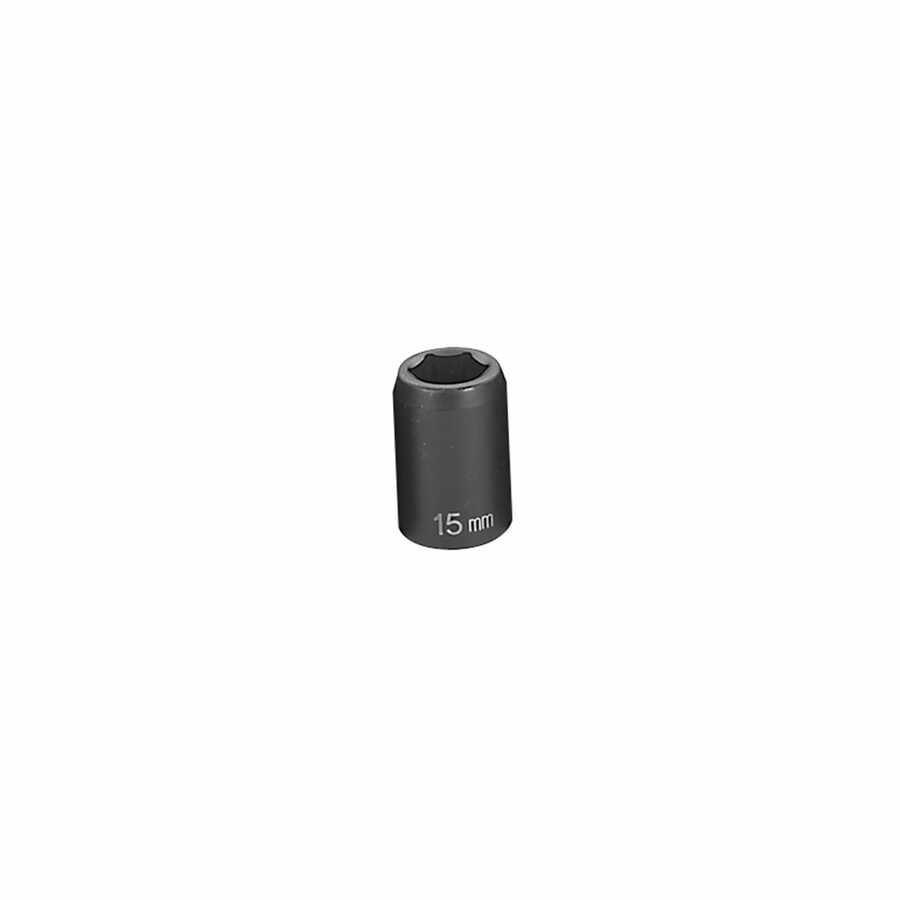 1/2" Drive x 15mm Standard Impact Socket