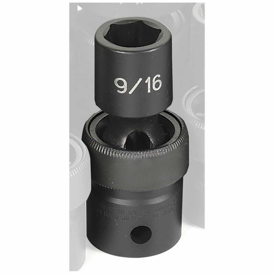 1/2" Drive x 9/16" Standard Universal Impact Socket