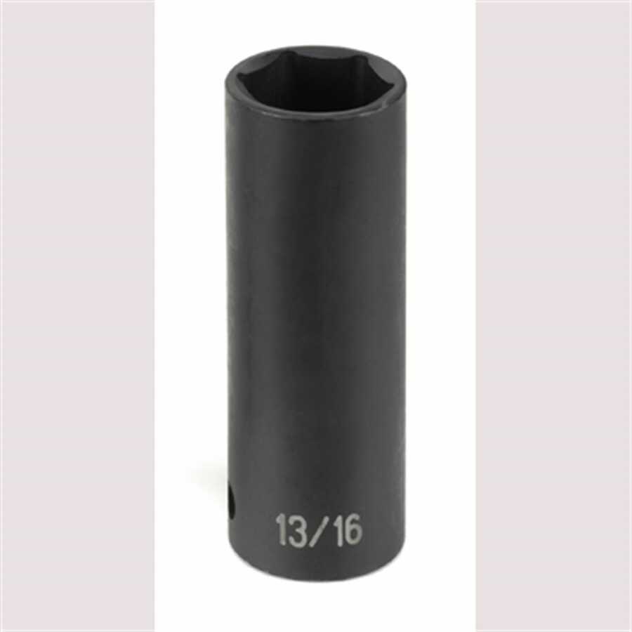 1/2" Drive x 13/16" Extra-Thin Wall Deep Impact Socket