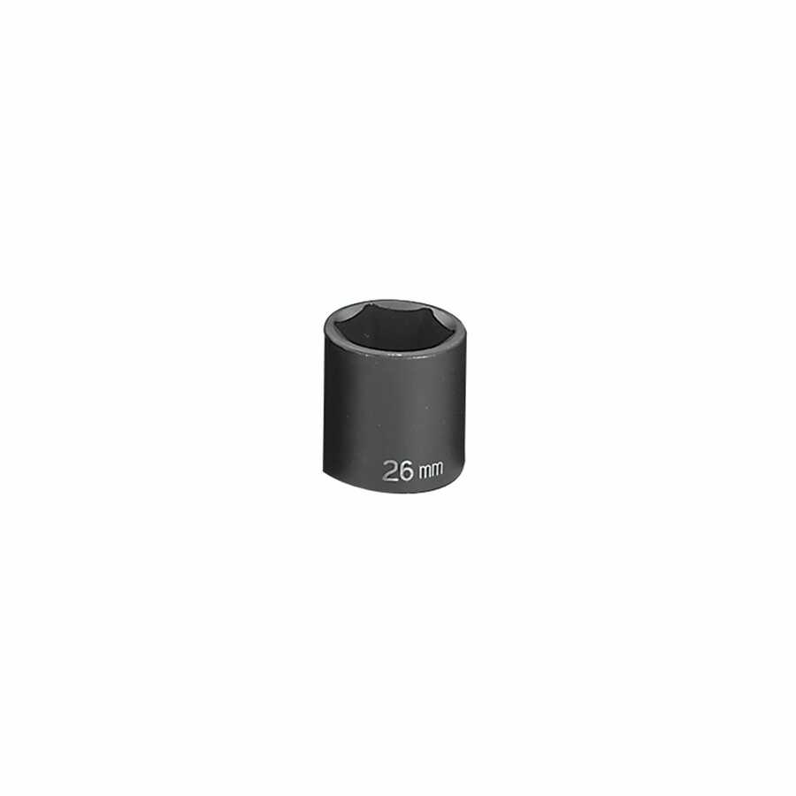 1/2" Drive x 26mm Standard Impact Socket