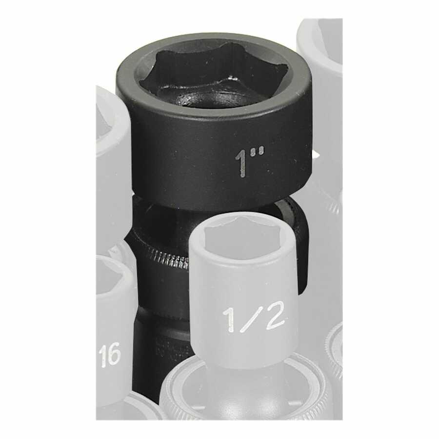 1/2" Drive x 1" Standard Universal Impact Socket