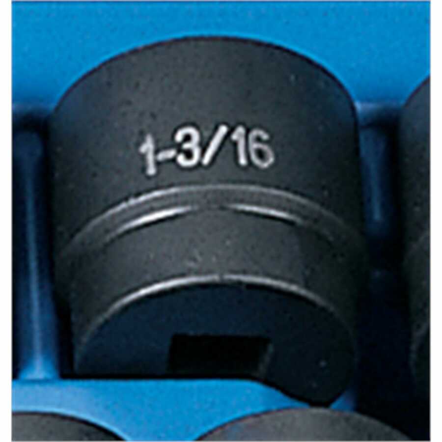 1/2" Drive x 1-3/16" Standard Impact Socket