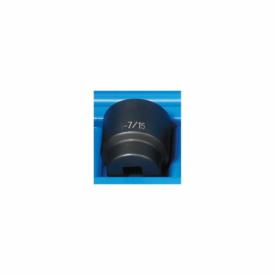 1/2" Drive x 1-7/16" Standard - 12 Point Impact Socket