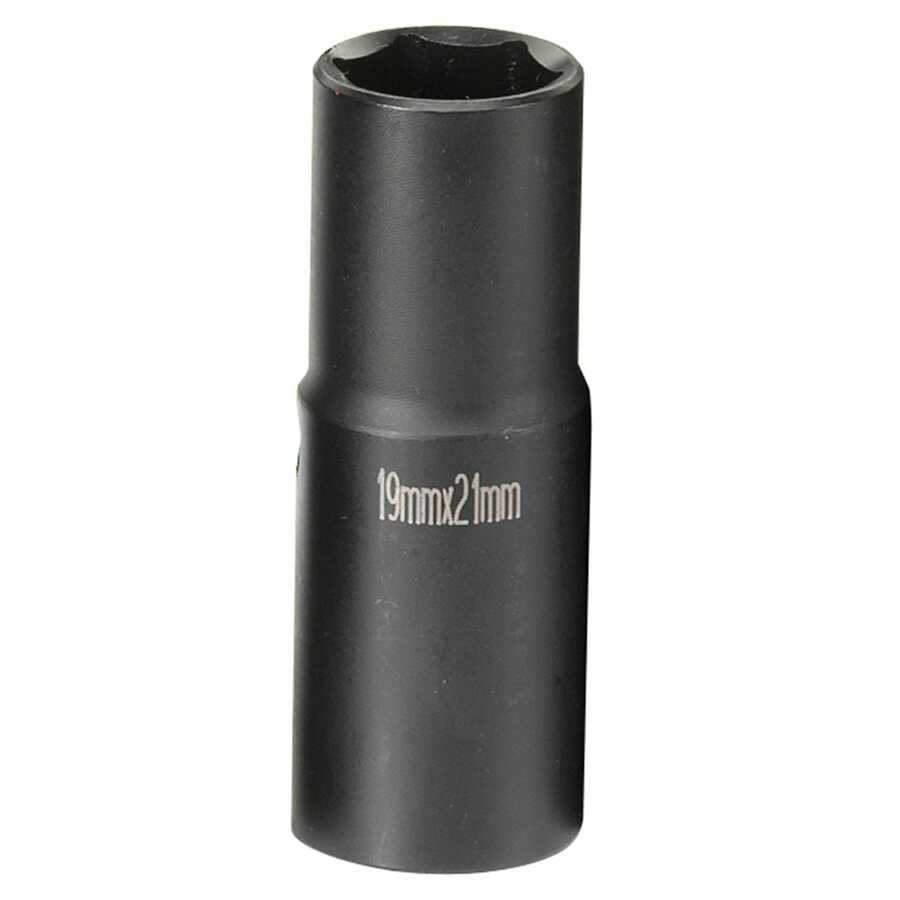 1/2" Drive x 19mm & 21mm Extra-Thin Wall Flip Impact Socket