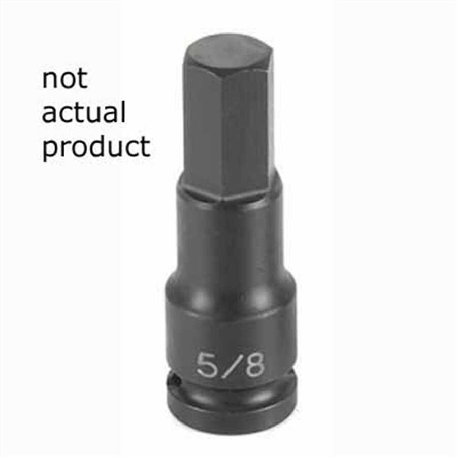 1/2" Drive x 16mm Hex Driver Impact Socket